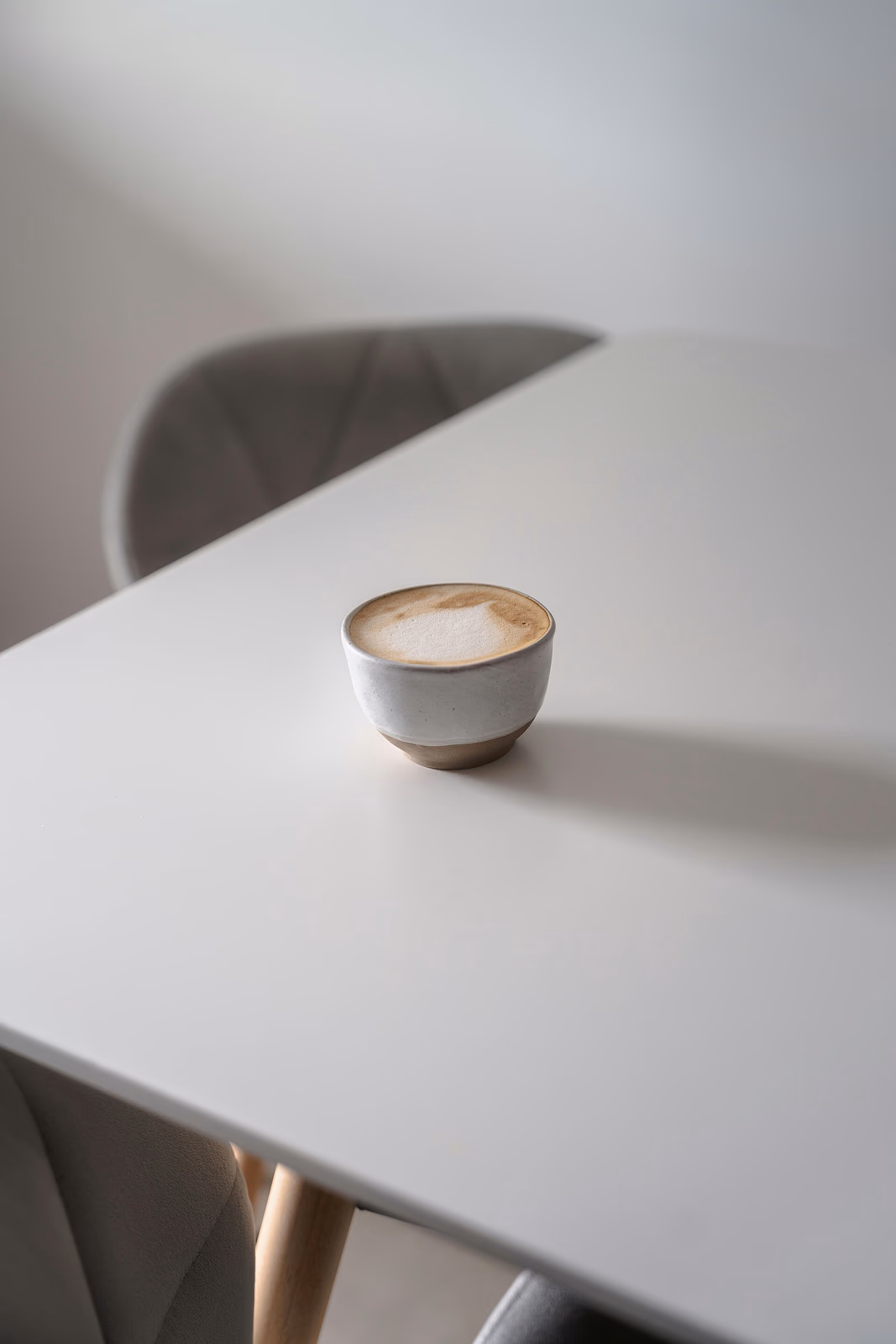 Coffee Cup on Modern Table