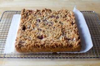 Raspberry Crumble Tart Bars