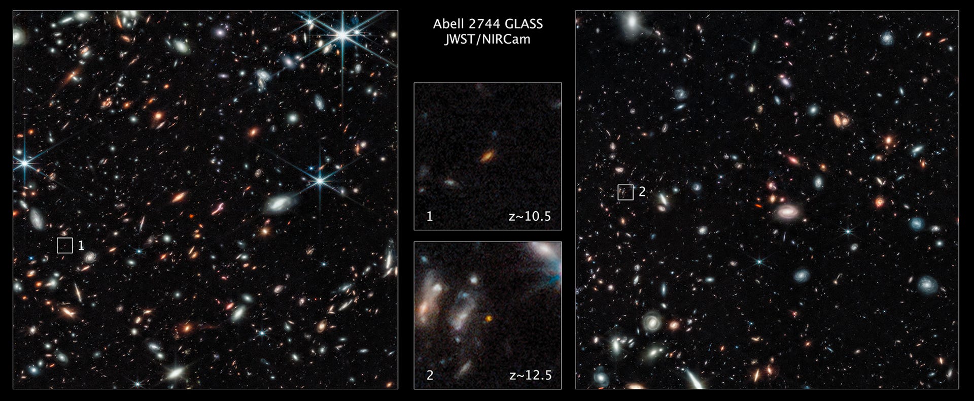 NASA's Webb telescope has discovered two galaxies from the early stages of the universe