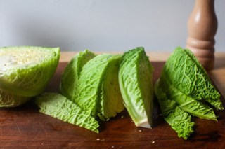 Parmesan Walnut Roasted Cabbage