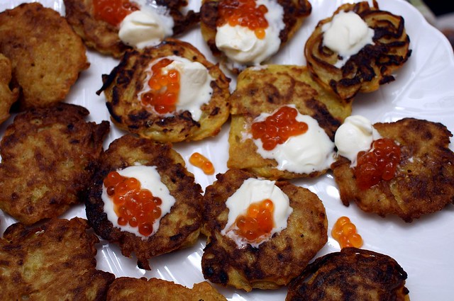 Better yet, potato latkes